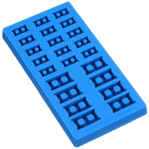 

Green Stuff World Concrete Block Making Set with Silicone Molds and Miniature Tools (GSWD-97)