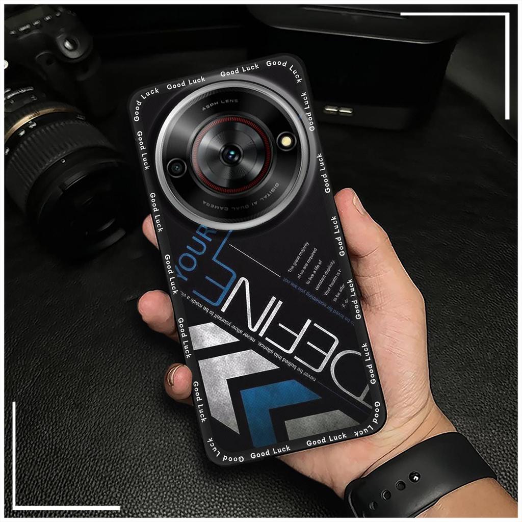 Modedesign Handyhülle Handyhülle für ZTE Blade A75 5G/Nubia Focus 5G/Calf 5G Niedliche Weiche Hülle TPU Graffiti