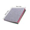 40Pcs Multicolor Nonwoven Fabric Sheets for DIY Craft Felt Sheets 10x15cm Sewing Cutting Gluing Painting Material