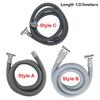 Thickened Wall Washing Machine Drain Hose PVC Outlet Hose Extension  Front Load Washers
