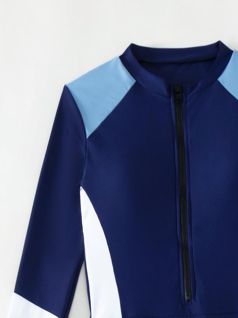 Costum de baie de corp întreg cu mâneci lungi pentru femei plus size - Costum de scufundări respirabil pentru meduze