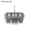 Multifuntional Dishwasher Utensil Container Plastic Cutlery Holder for Dishwasher of Various Small Kitchen Gadget