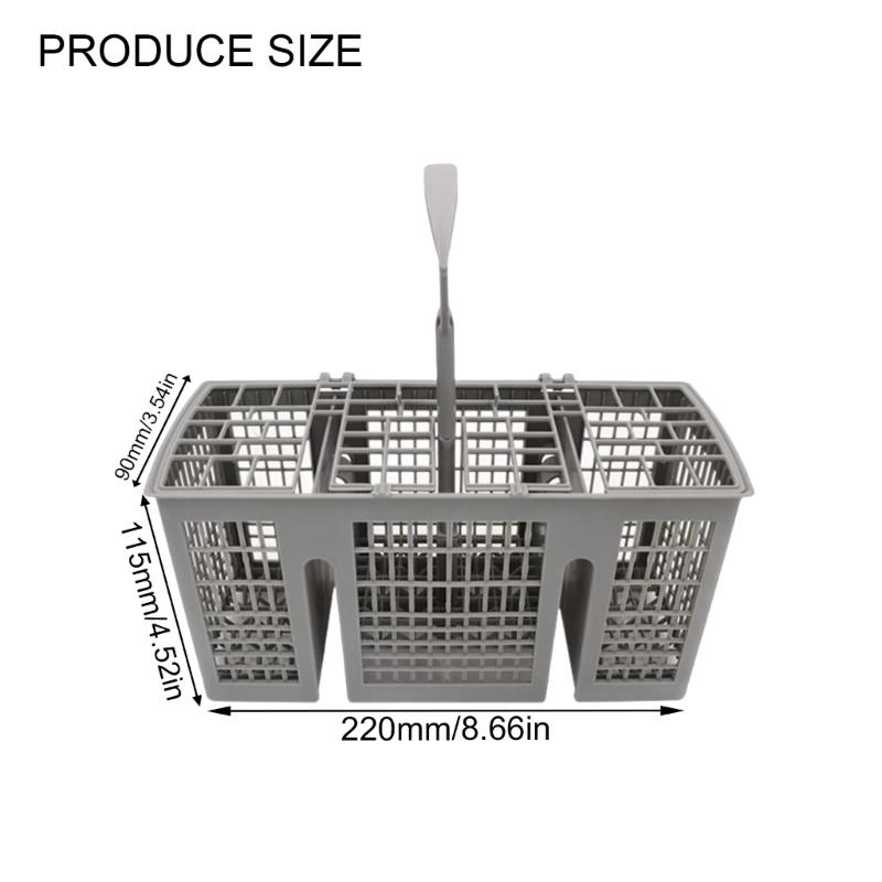 Multifuntional Dishwasher Utensil Container Plastic Cutlery Holder for Dishwasher of Various Small Kitchen Gadget