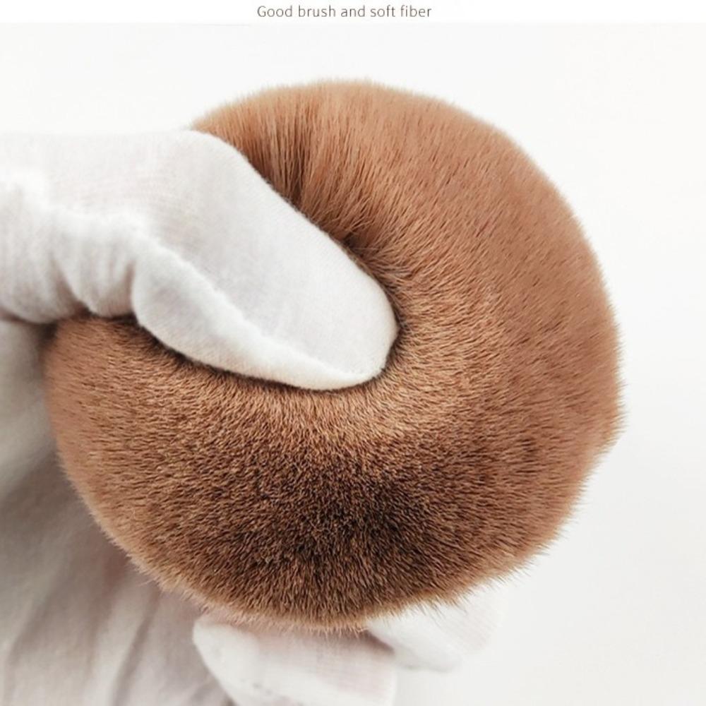 Portable Extra Large Body Makeup Brush Soft Synthetic Hair Professional Self Tan Back Applicator Foundation Brush Bronzers