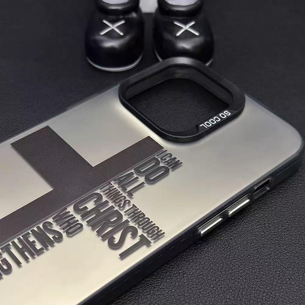 Cool Cross Case for iPhone: Compatible with Apple 17, 16 Pro Max, 15 Pro, 14, and 13 models.
