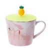 Cute Reusable Cap Leakproof Silicone Cup Cover Suction Cup Cover Dustproof