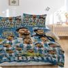 3Pcs Argentina Soccer Team Bedding Sets For All Sizes New 3D Printed Bed Cover Comforter Duvet Cover Pillowcase Bedroom Decoration
