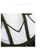 2024 European & American Retro Print Swimsuit & Beach Dress Set for Women
