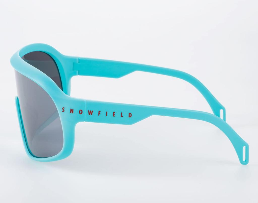 Swans SNOWFIELD F3 SKBL Polarized Silver Mirror Sky Blue SF-04 Sunglasses,