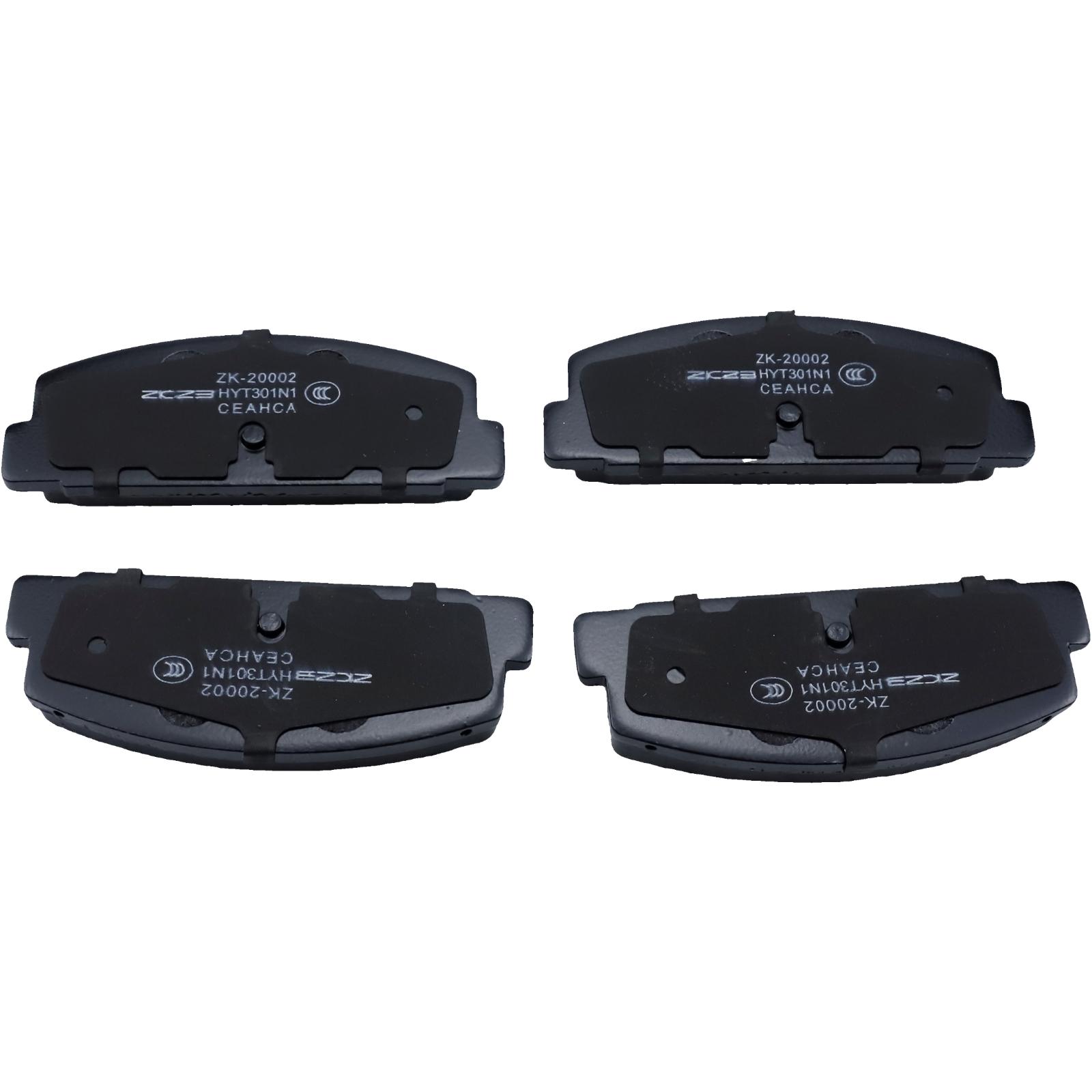 Rear Brake Pad Set For FAW BESTURN B50 B70 B90 MAZDA 6 GH 626 323 RX-7 HAIMA FAMILY 1.6L Disc Brake Spare Parts Ceramics Rear