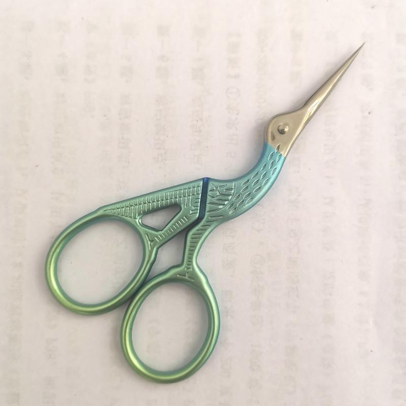 Kleine antike Stickschere, Retro-Kreuzstich-Vintage-Schere für DIY-Nähgarn-Schneidestoff-Handarbeiten