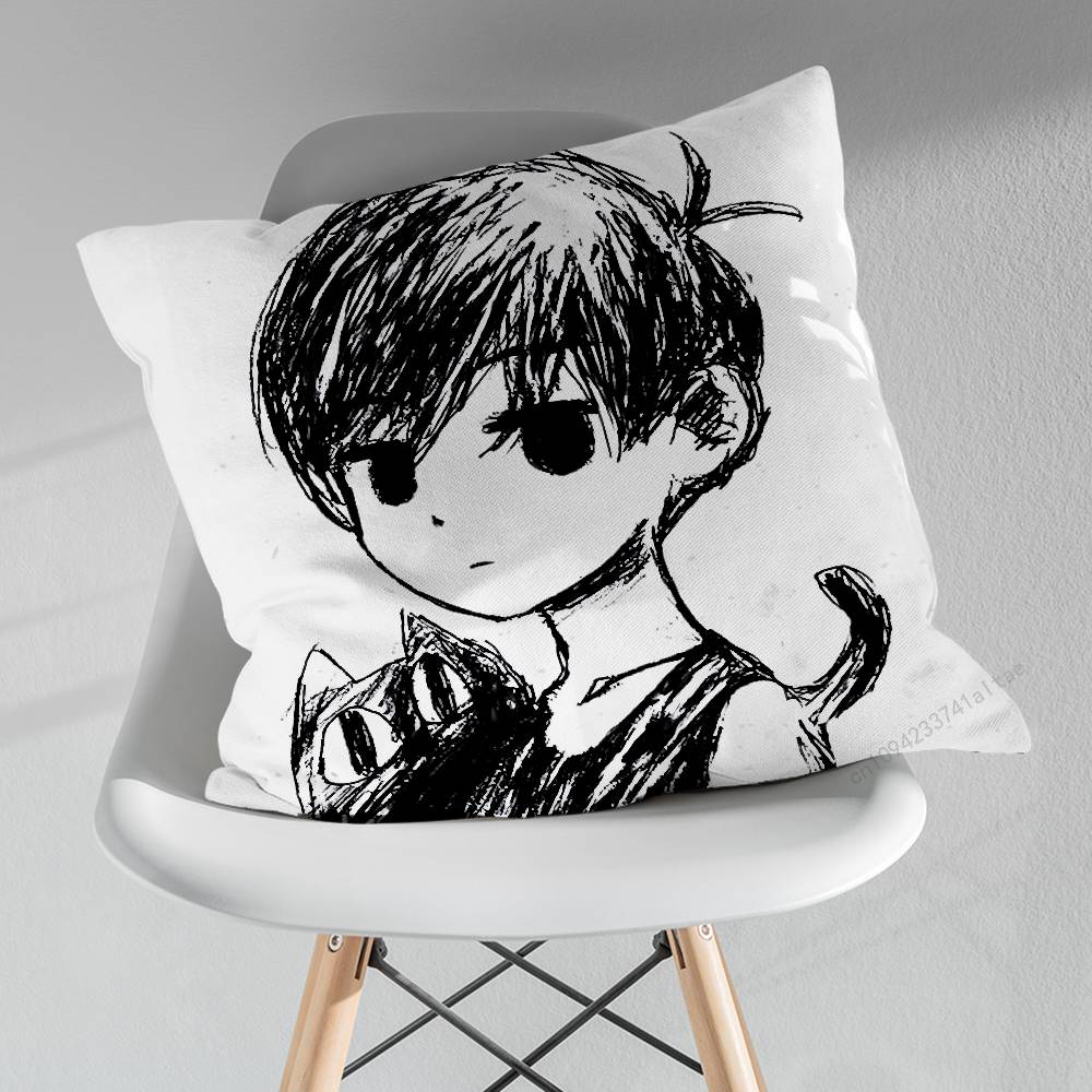 Game OOmori RPG Art Various Sizes Square Pillow Case For Car Home Bedchamber Decor Birthday Gift