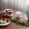 245ml Ceramic Filter Tea Cup with Lid and Storage Bag for Tea Separation
