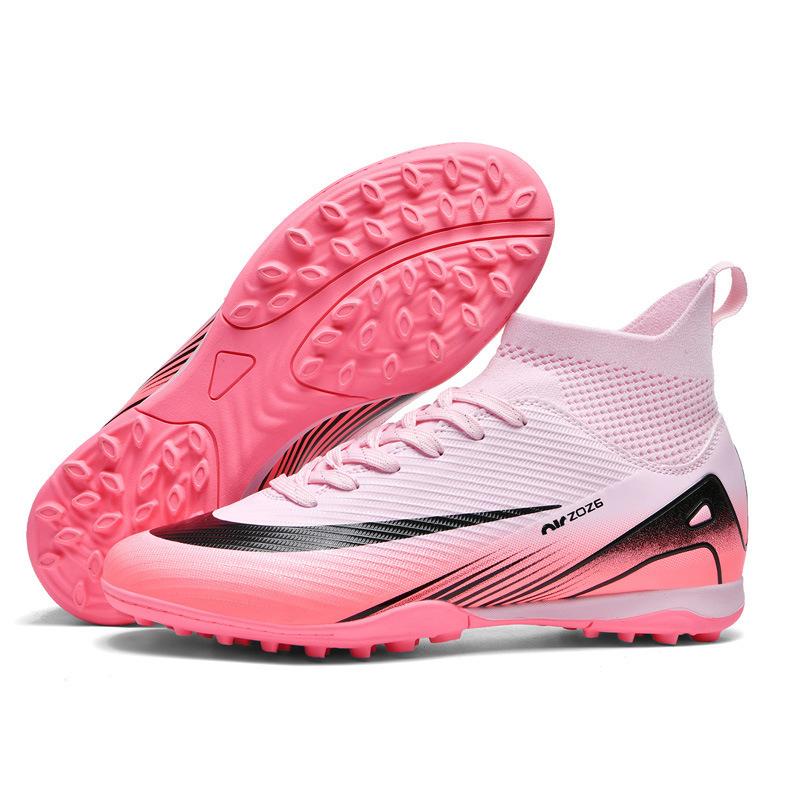 New football shoes men's World Cup artificial ping competition long nail sneakers female students training broken nail sneakers