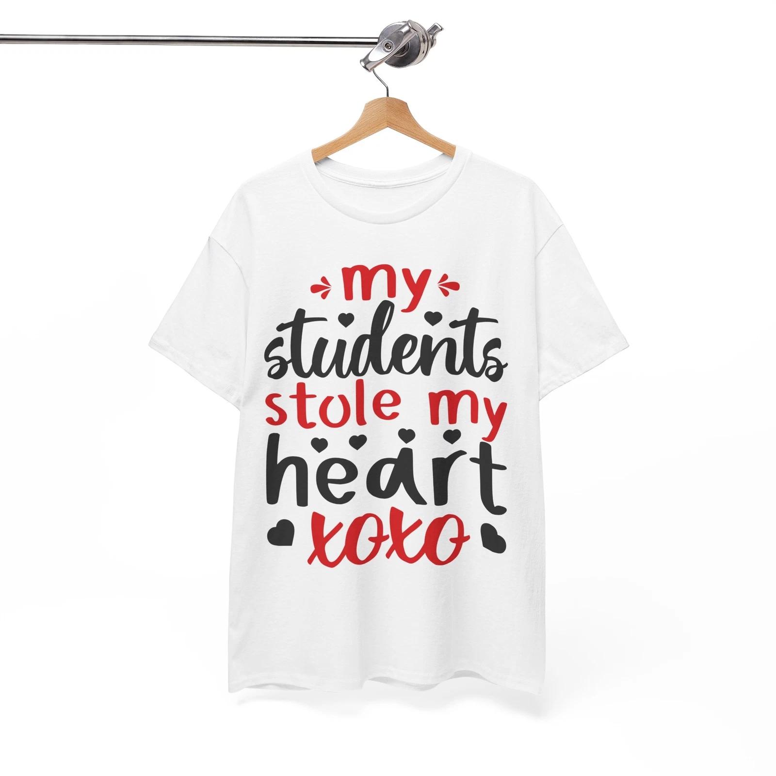 Making Learning Fun T-Shirt | my students stole my heart xoxo Shirt S