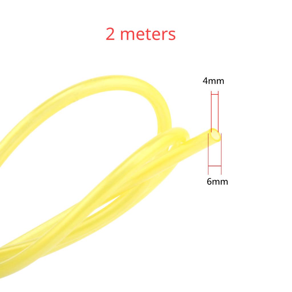 2 Meters Fuel Pipe Oil Tubing Gas Pipeline For Gas RC Model Airplane Fuel Tanks