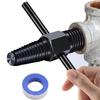 Screw Extractor- Dual-use Water Pipe Screw Removal Tool for Pipes Valve Faucet, Easy Out Stripped Screw Damaged Bolt Extractor