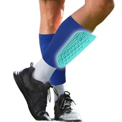 1 Pair Soccer Shin Guards Silicone Football Shin Pads Lightweight Football Protectors Pads for Kids Youth Adults