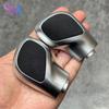 Suitable for Volkswagen Golf 6 7 R GTI Passat B7 B8 CC R20 Jetta MK6 GLI Chrome Matte, with Leather Shift Knob and Gear Side Cov