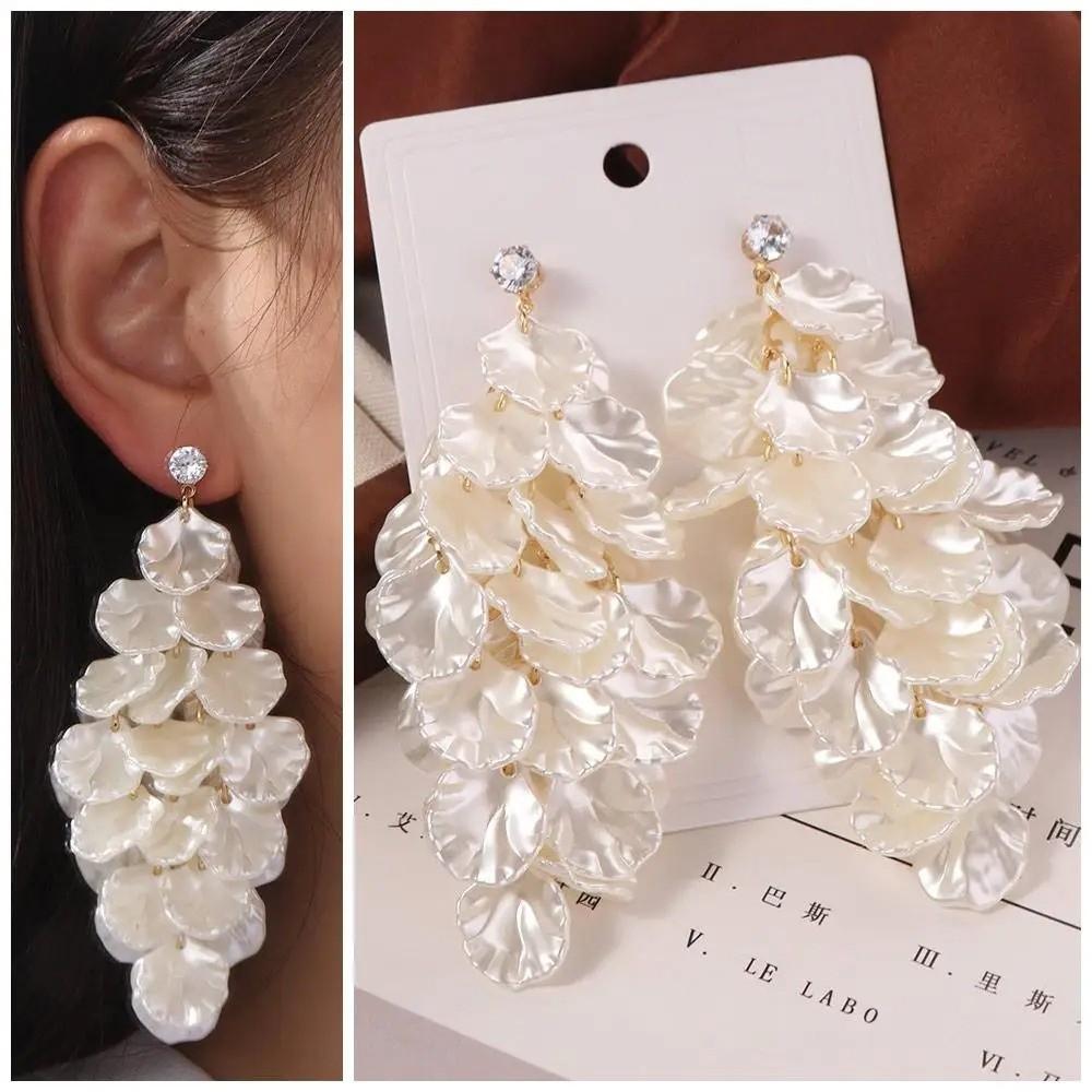Exaggerated Drop Earring Luxury Ornaments Party Jewelry Earrings New Tassel Earrings Gift