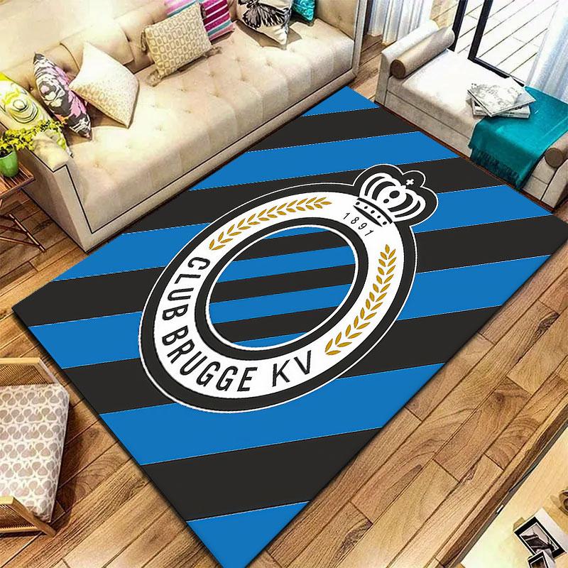Club Brugge KV Carpet Rug for Living Room Bedroom Home Sofa Decoration,Kids play Non-slip Floor Mat