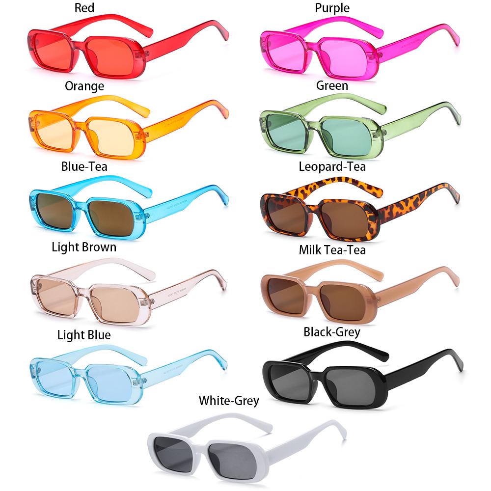 Retro Sunglasses for Women Small Oval Frame Sun Glasses Fashion Shades UV400 Eyewear Summer Accessories