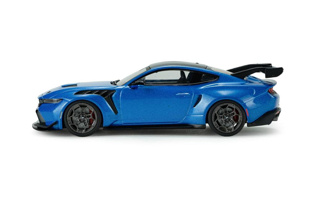SOLIDO Ford Mustang GTD 2025 Finished Diecast Miniature Car S4318301 1/43 (Blue)