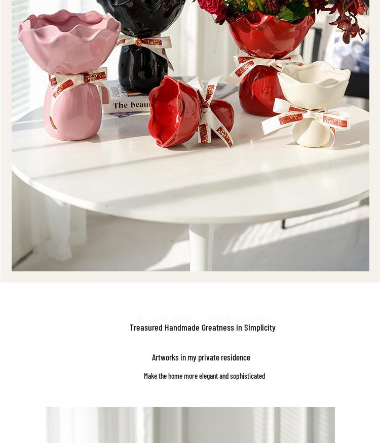 Elegant Luxury Small Vase for Wedding Decor and Floral Arrangements