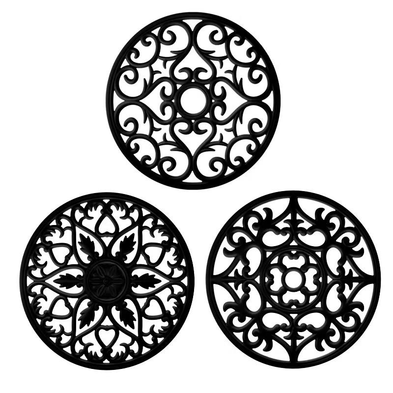 Miao Jia Yi Round Silicone Heat Resistant Mat Set