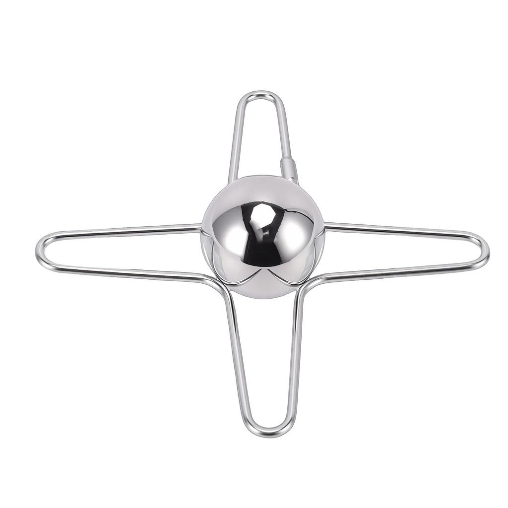 Coffee Cooling Ball Reusable Stainless Steel Coffee Chilling Ball with Stand for Tea Juice