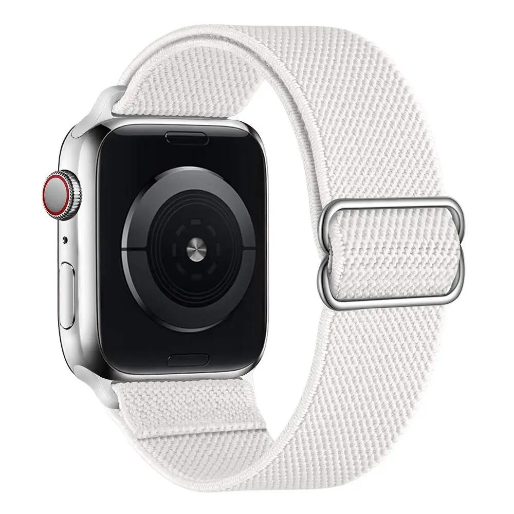 

Scrunchie Strap for Apple Watch Band 49mm 44mm 40mm 38mm 42mm Elastic Nylon Bracelet IWatch Series Ultra 3 6 Se 7 8 9 45mm 41mm Ultra 1 2 49mm