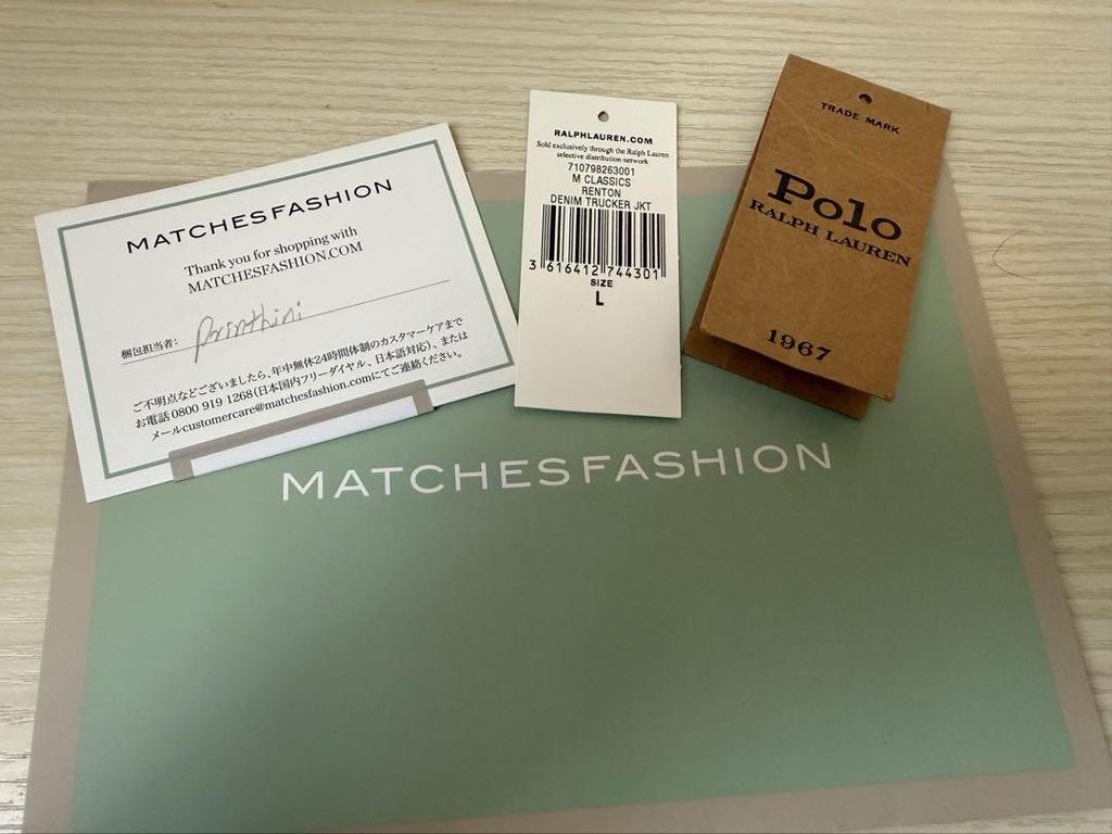 [USED] POLO Ralph Lauren 2nd Denim Jacket (Worn by BTS Jimin) Size L