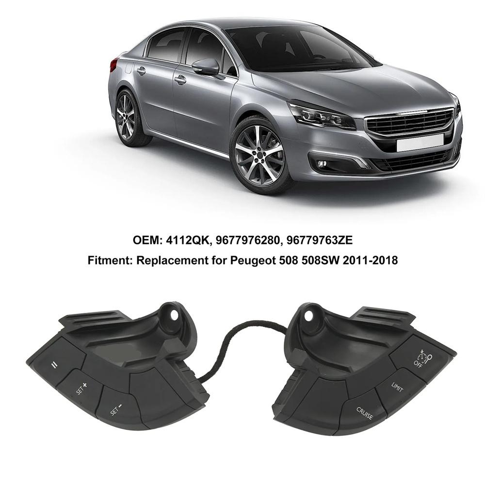 Steering Wheel Cruise Control Switch Button 96779763ZE For Peugeot 508SW 2011‑18
