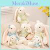 Wear Rabbit Dress Plush Toy Animal Stuffed Doll Bedroom Decoration Gift Kids