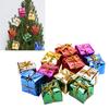 12PCS Gift Box Pendant Hanging Ornament for Christmas Tree Xmas Parties Decor