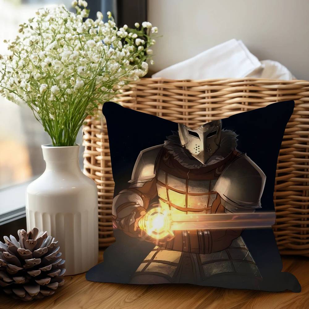 The E-Elder S-Scrolls V Skyrim Office Cushion Pillowcase Car Cushion Cover45X45CM Lumbar Pillowcase Sofa Pillowcover