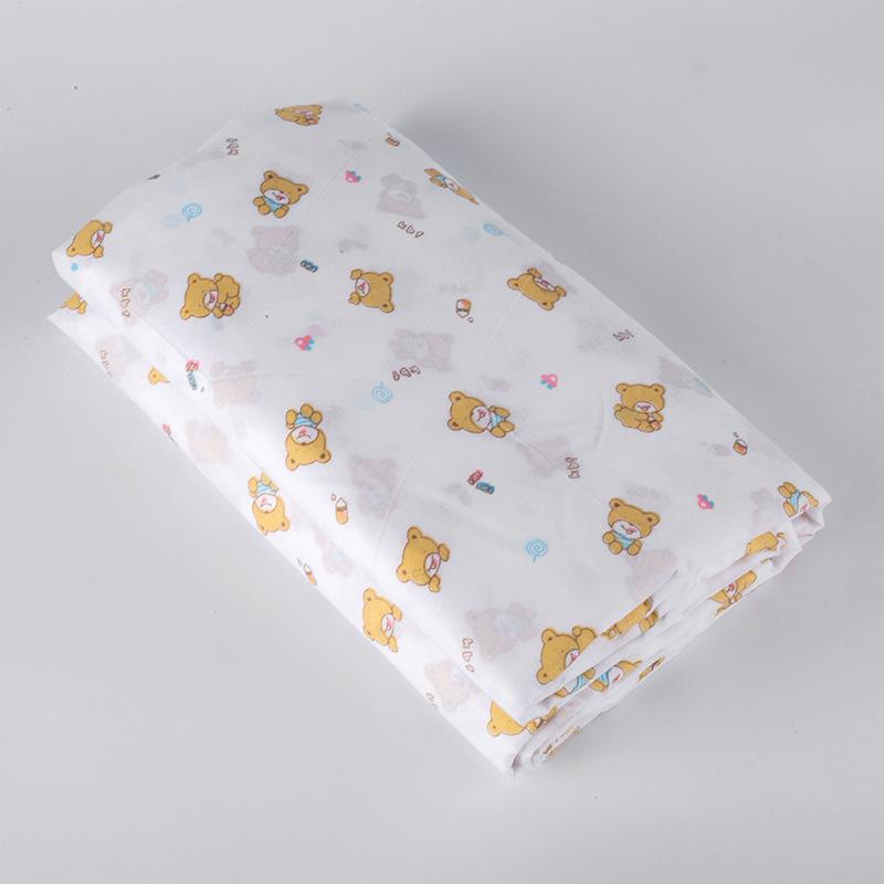 Baumwoll-Seiden-Steppbettbezug mit innerer Wattefüllung