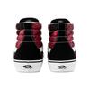 Vans Sk8 High Top Skate Shoes Unisex Sneakers Black Red VN0A4U3C2C5
