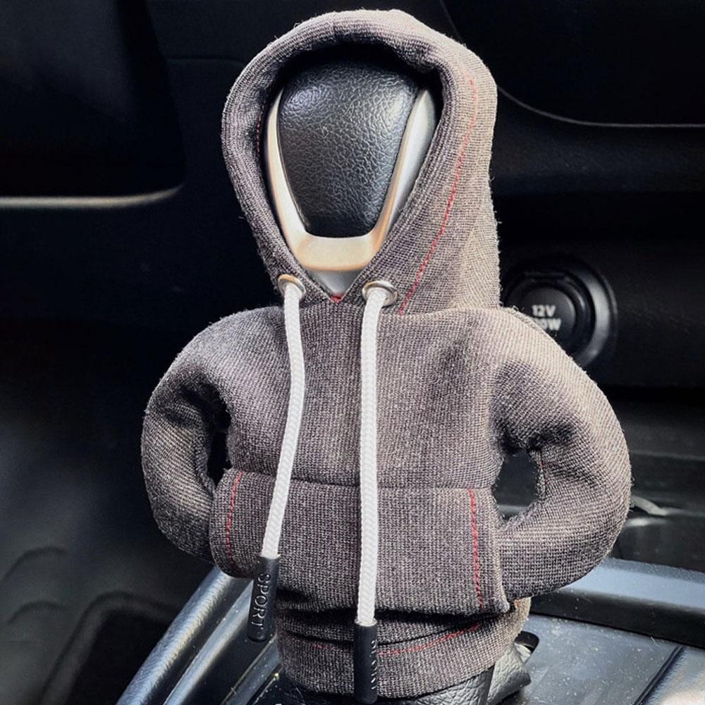 Gear Shift Hoodie Cover Shift Cover Gear Handle Decoration Fits Manual Automatic Universal Car Shift Lever Interior Decor