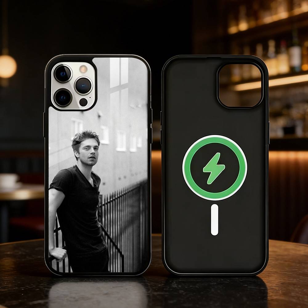 Actor S-Sebastian Stan Phone Case For iPhone 17/16/15/14/13/12/Plus/Pro/Max for Magnetic Wireless Charging