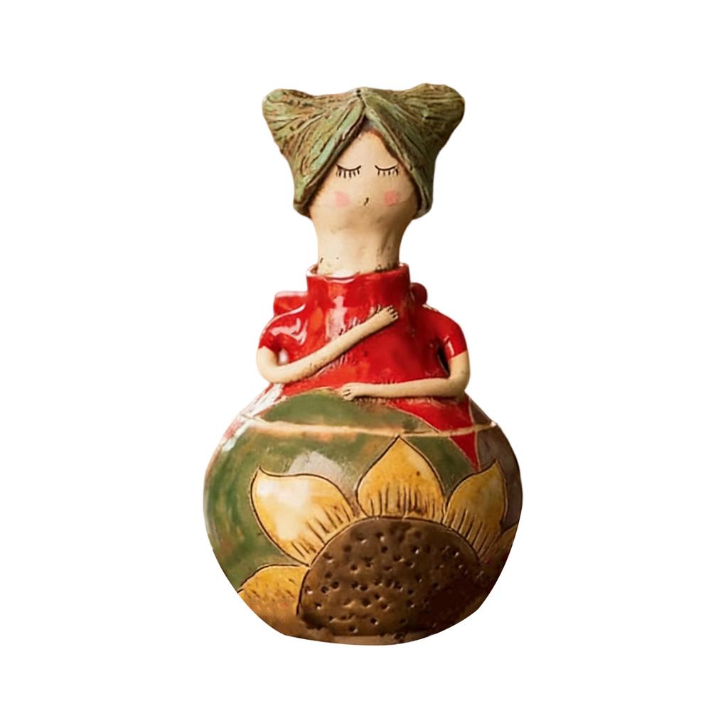 Ručně vyráběná série soch a dekorací Víly