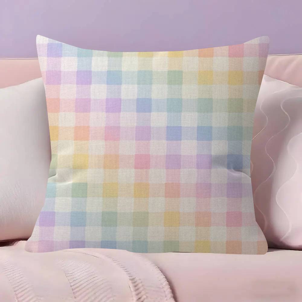 Light Pink Paneling beauty  Cushion Cover Car Throw Pillow Case For Sofa Car Christmas Gift 40x40cm 45x45cm