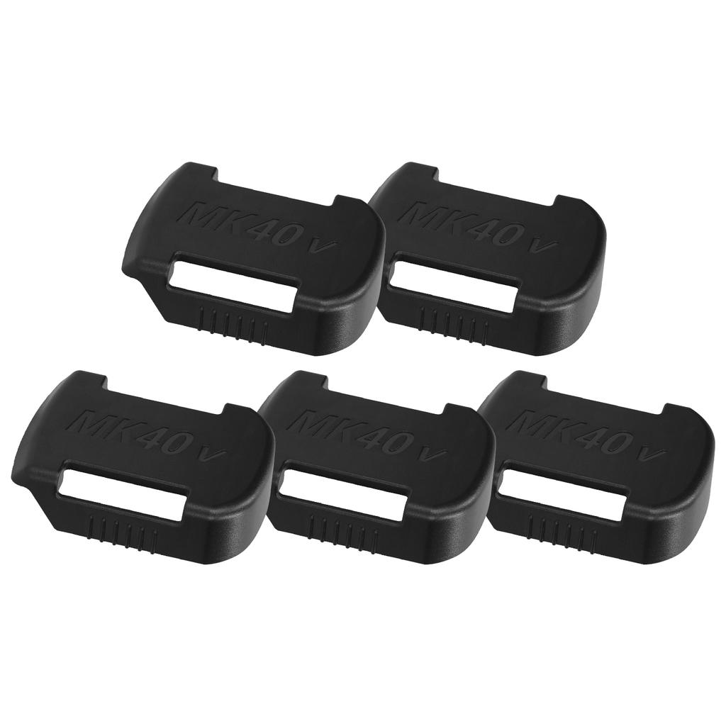 5 PCS Battery Mount Replacement for Makita 40V Lithium Battery Wall Clip Belt-Type Battery