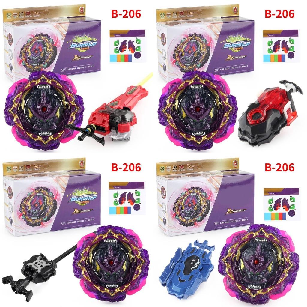 B-206 Fortress Luxor Burst Gyro With Launcher Alloy – Double Pull String