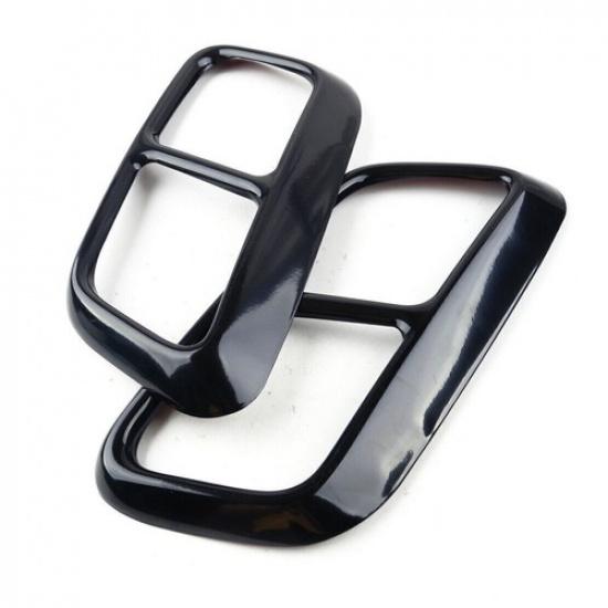 For Land Rover Range Rover Sport 2018- Steel Black Exhaust Mufflers Cover AT