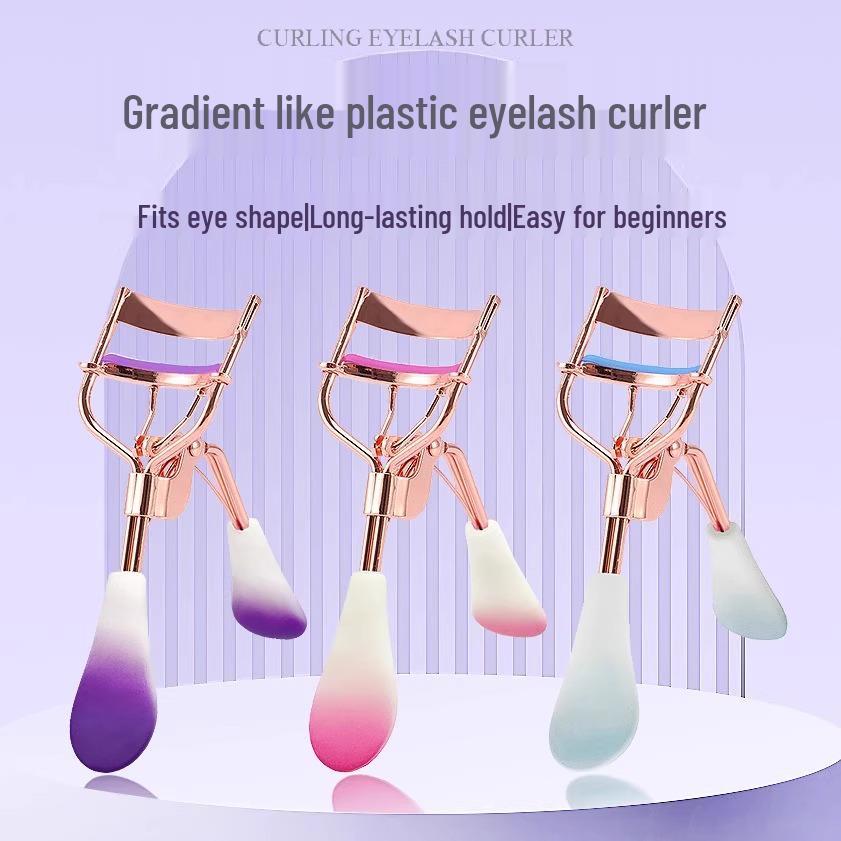

Gradient Wide-Angle Eyelash Curler: Korean-Style Portable Beauty Tool 0.0.1
