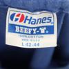 Hanes 80s 90s Made in USA Old Short sleeve T-shirt L Blue BEEFY-T Men's Used