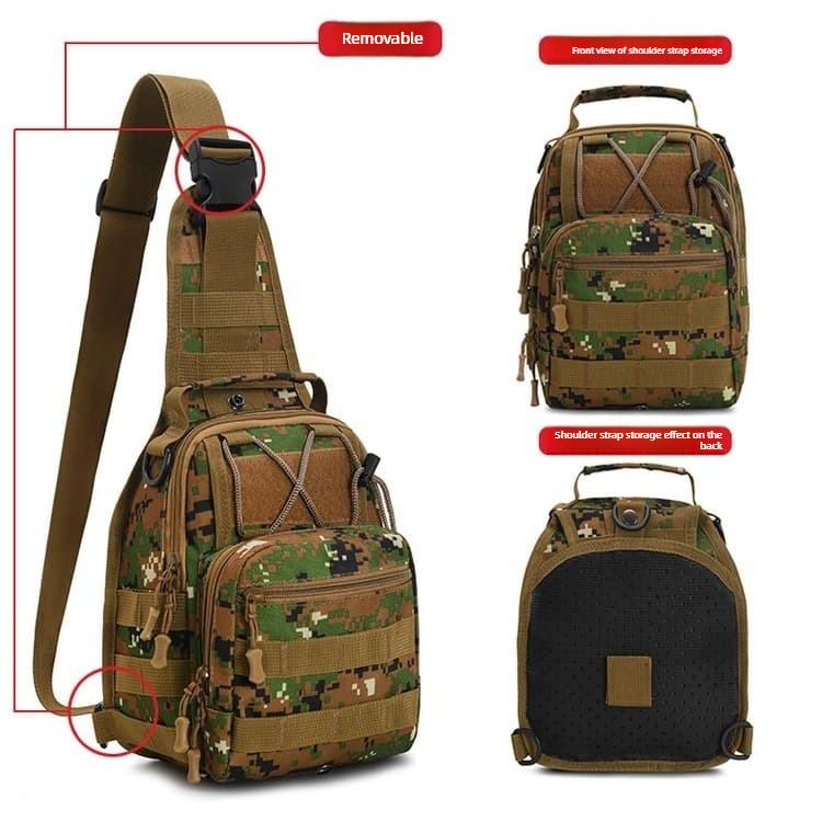 Men's Outdoor Multifunctional Chest Bag Crossbody Bag