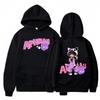 Felpa con cappuccio in pile cartoon APHMAU 2025 per ragazzi e ragazze - Stile invernale.