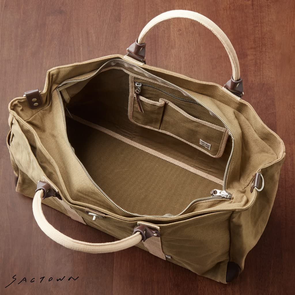 Hanpu Kobo Boston Bag Travel Boston Travel for 3x84 Black [Men's Bag, Bag, Bag, Two-Night, Three-Day Trips, Large, Canvas]